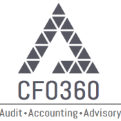 CFO360 business logo